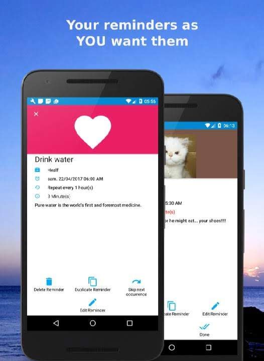 Life Reminders app preview 2