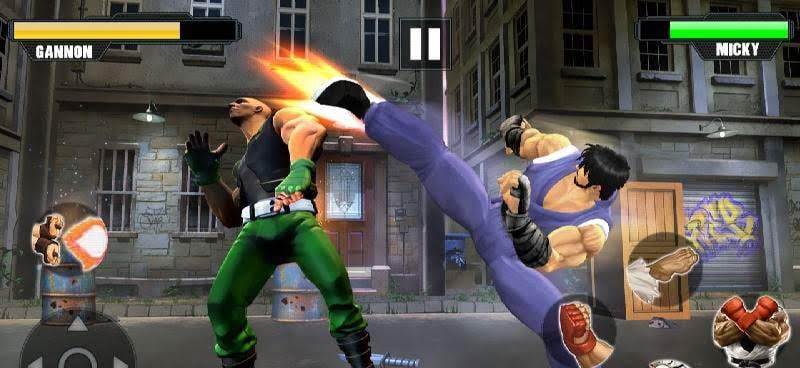 Super Power Warrior Fighting Legend Revenge Fight gameplay screenshot 1