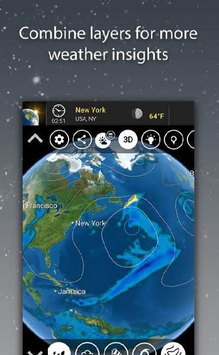 MeteoEarth screenshot 1