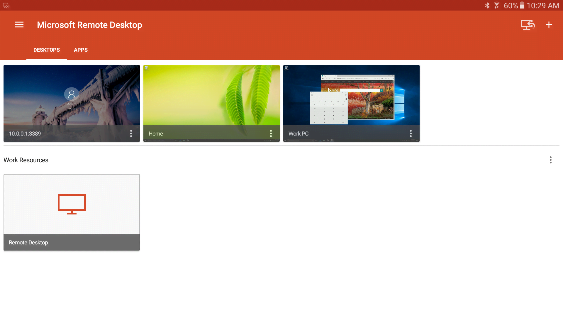 Microsoft Remote Desktop screenshot 3