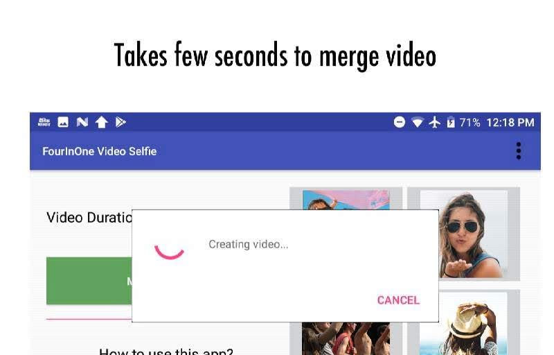FourInOne Video Selfie screenshot 4