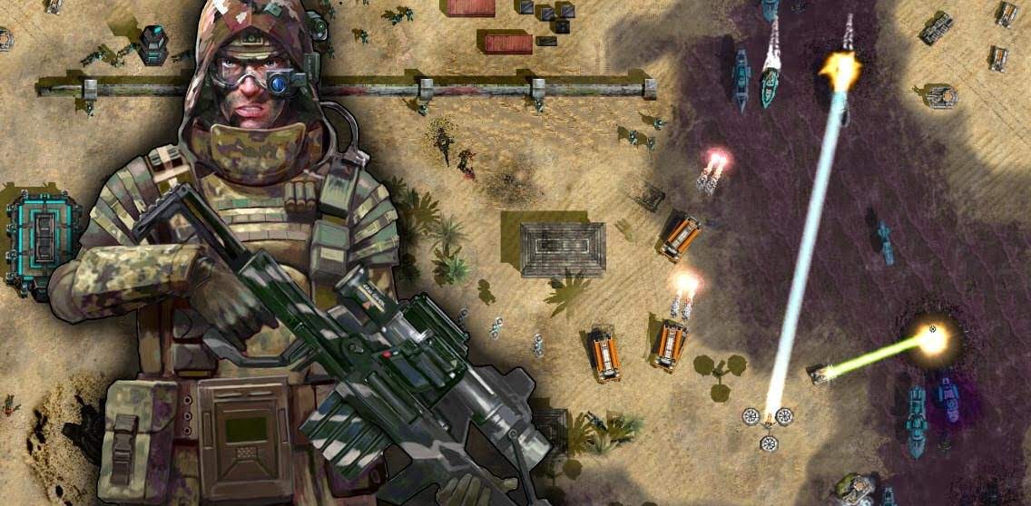 Second screenshot of Machines at War 3 RTS