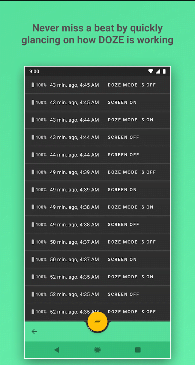 Naptime - Boost your battery life by over 9000% screenshot 2