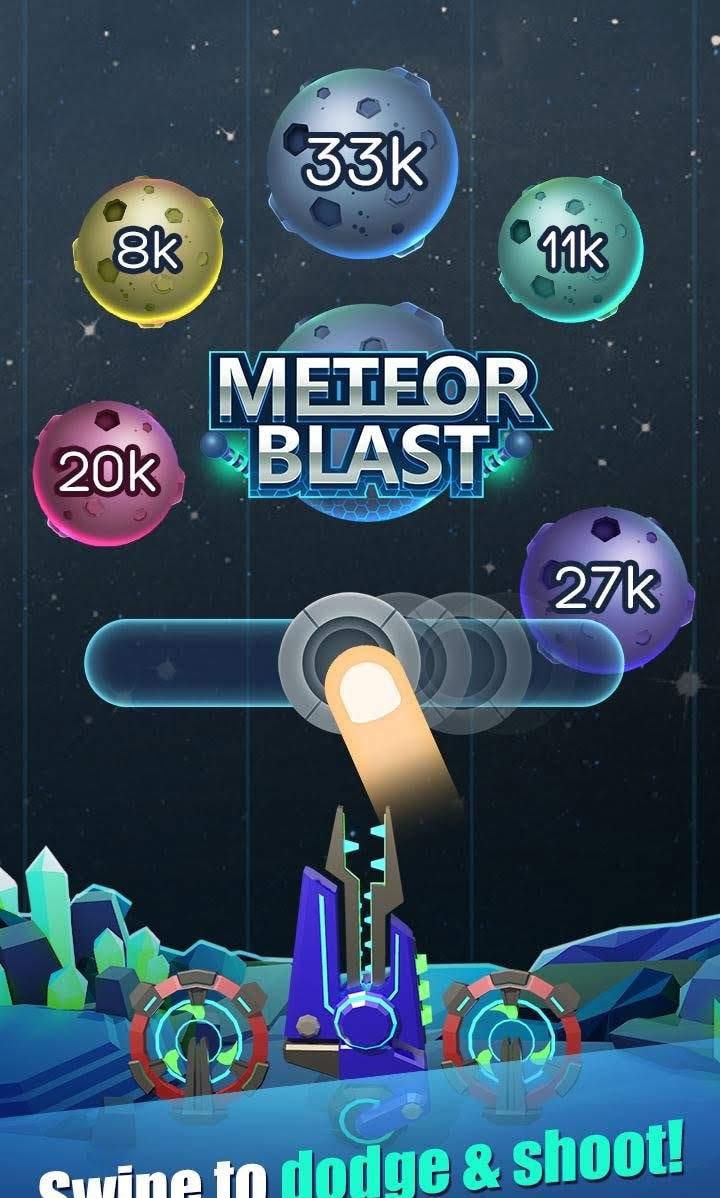 Meteor Blast -Space Shooter screenshot 1