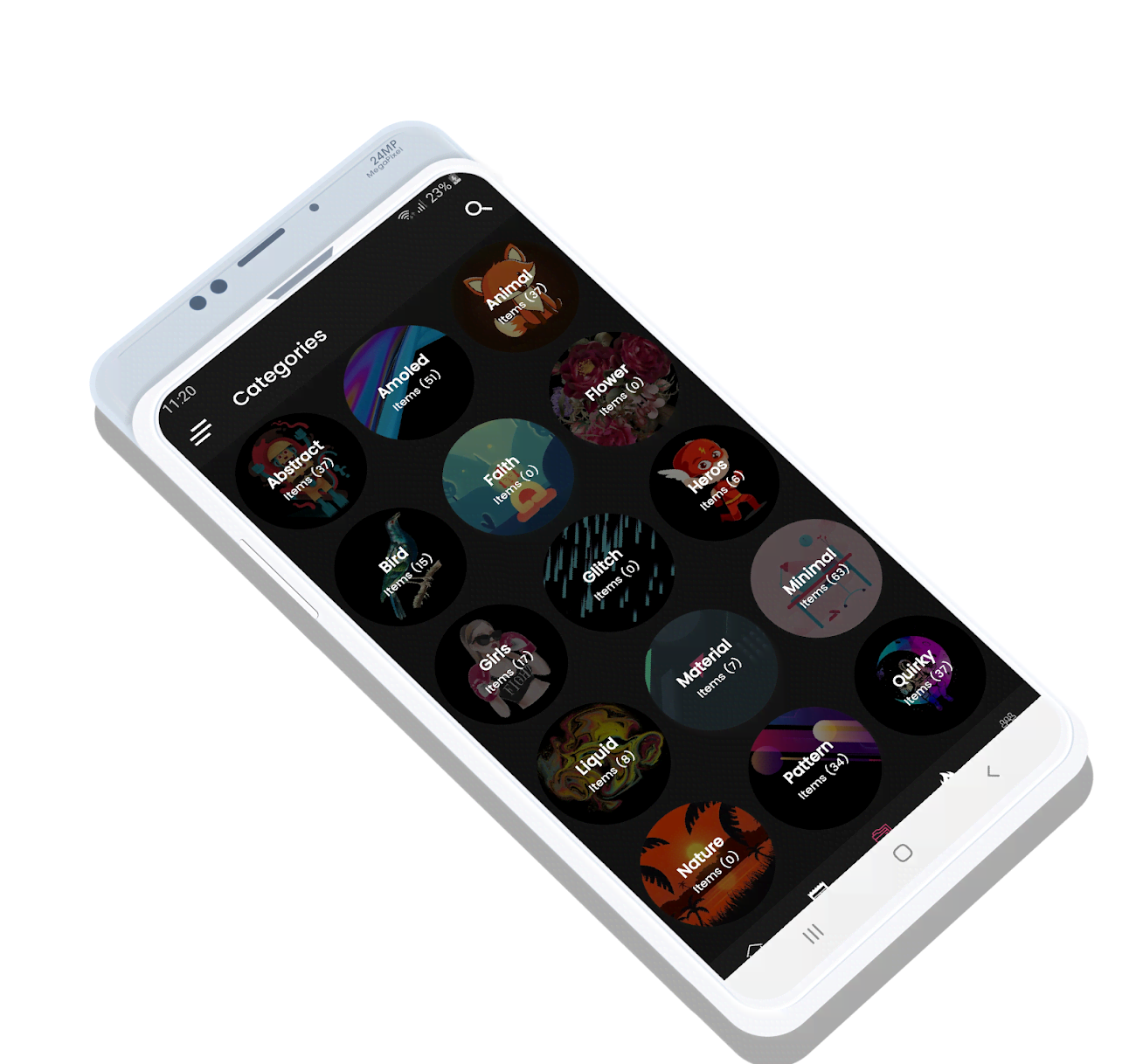 WallBank [Vector Based Wallpapers] screenshot 2