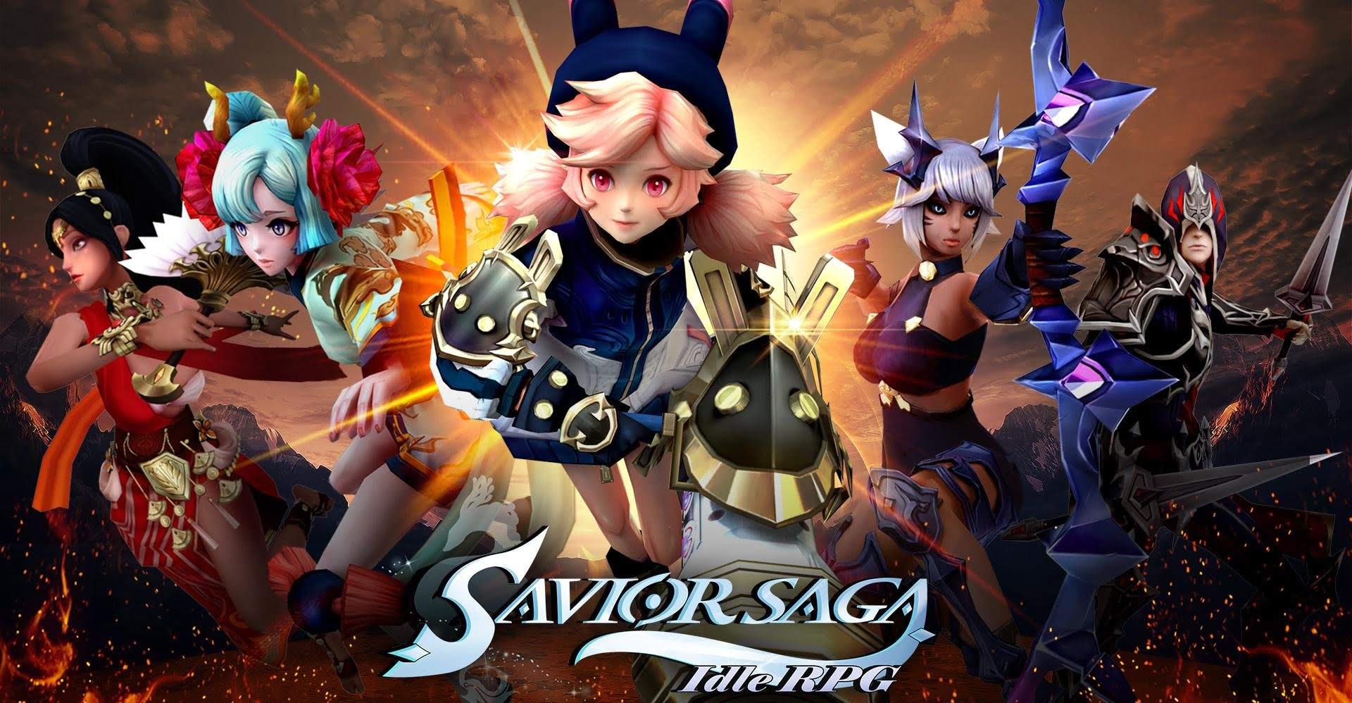 Savior Saga : Idle RPG screenshot 1