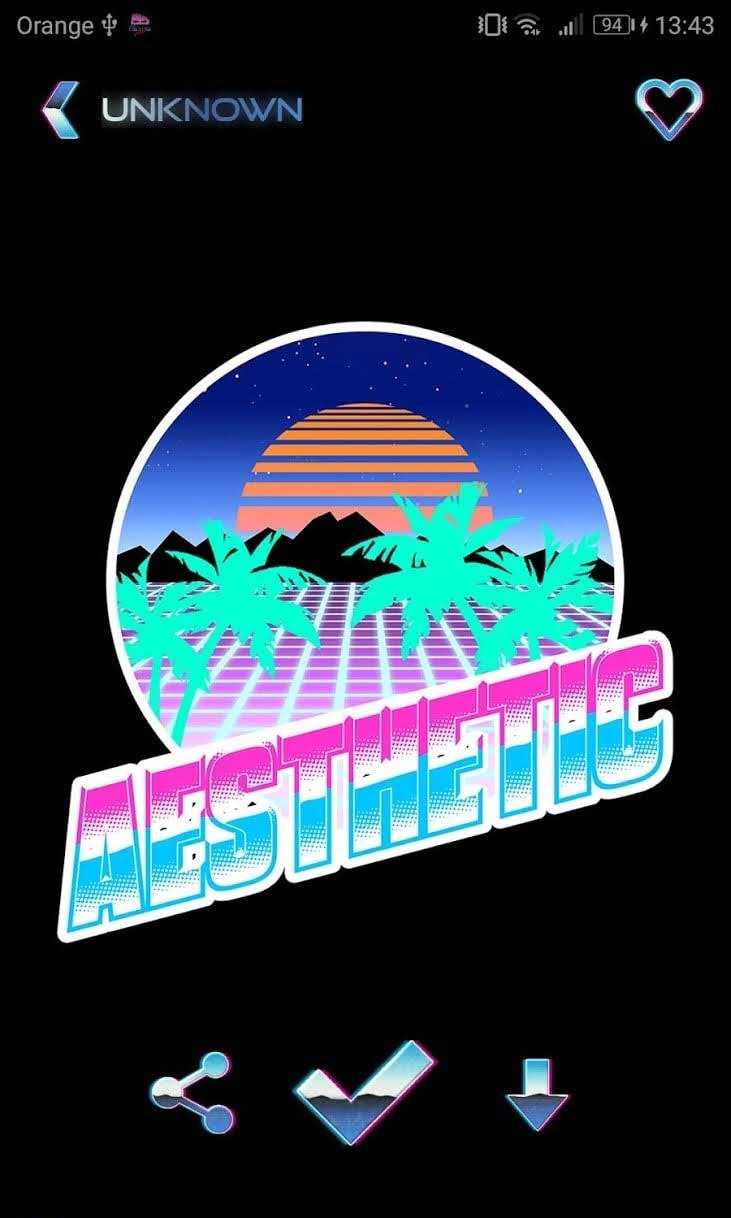 Retrowave Wallpapers PRO (Live Walls, GIFs & Radio) screenshot 4