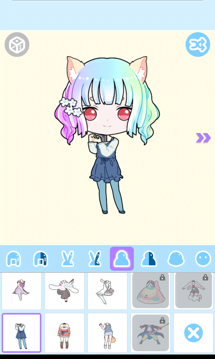 Cute Avatar Maker: Make Your Own Cute Avatar screenshot 3
