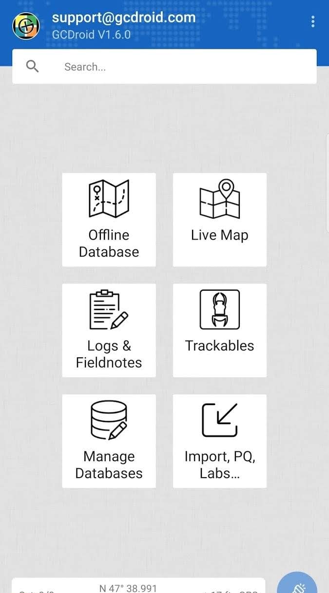 GCDroid - Geocaching screenshot 1