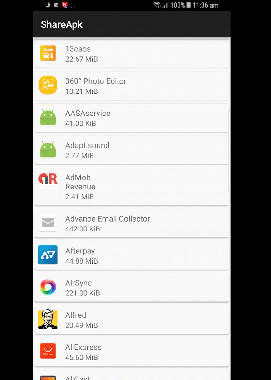 Share Apk screenshot 4