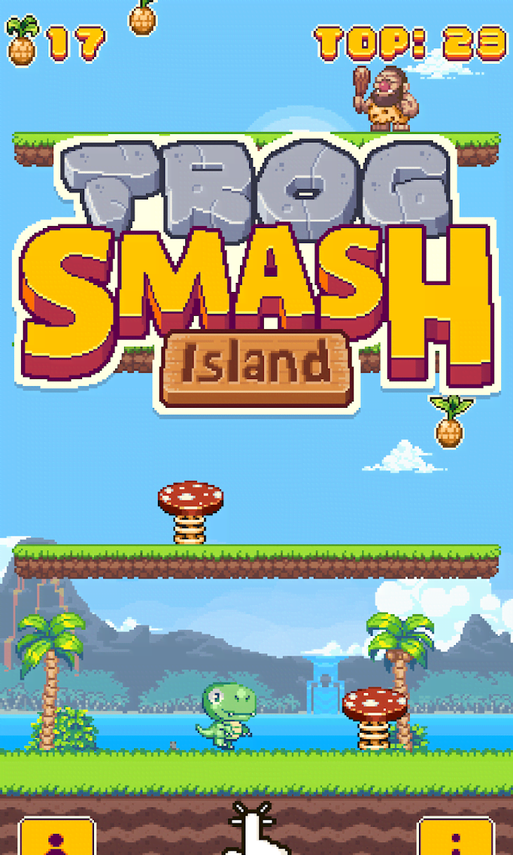 Trog Smash Island - A prehistoric adventure Screenshot 1