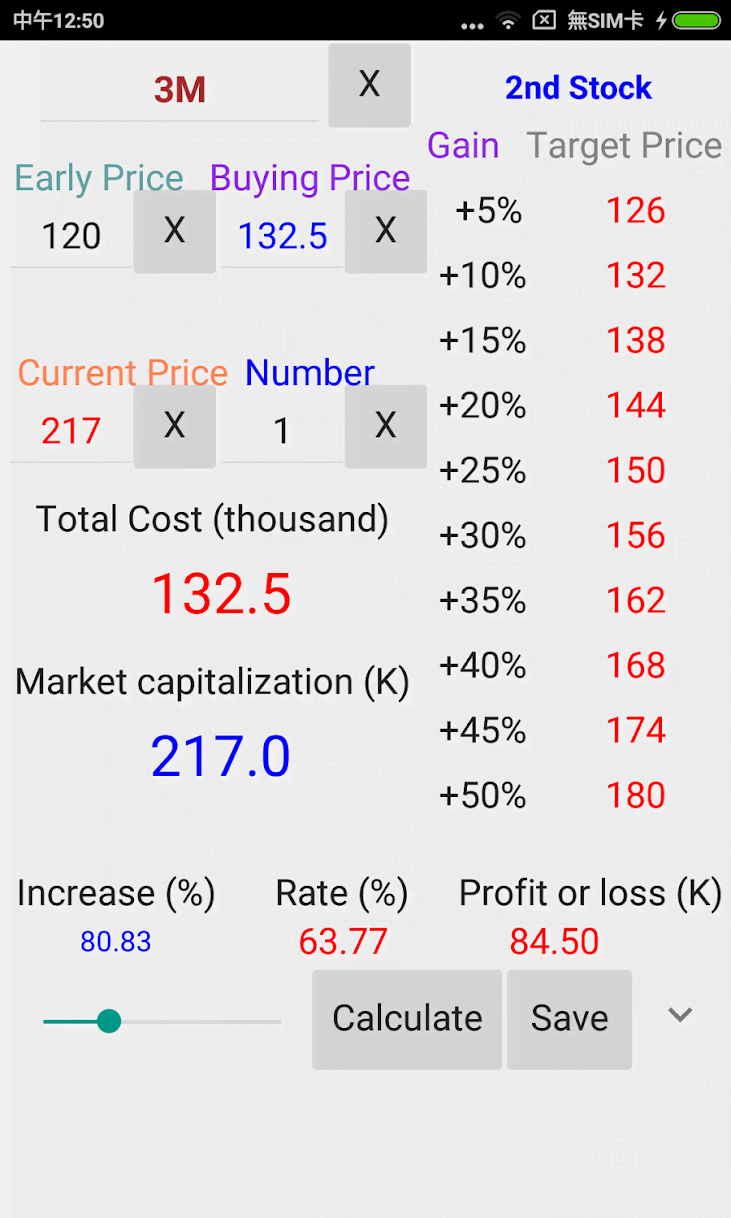Stock Profit (Paid) screenshot 2