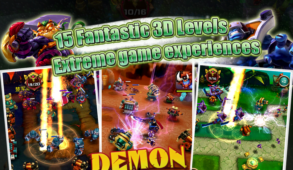 Demon Avengers TD screenshot 1