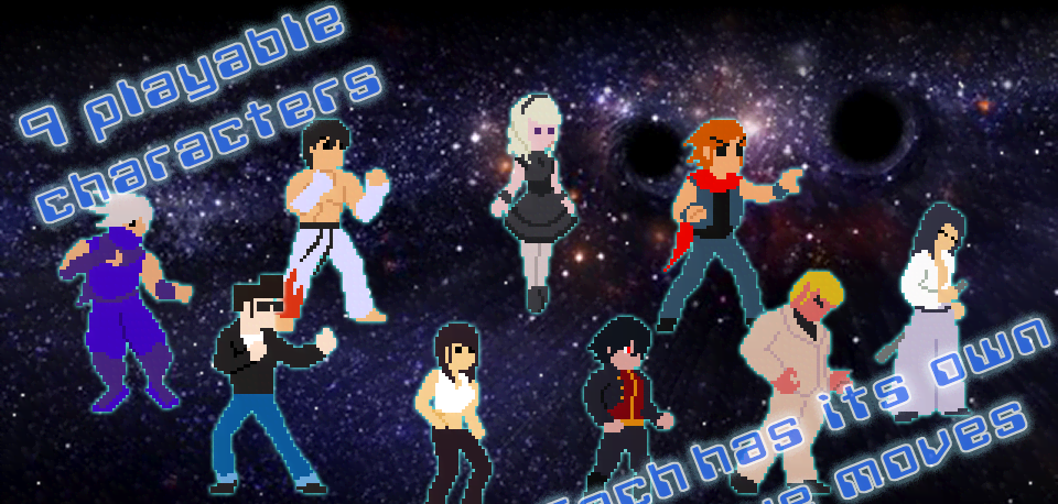 8 Bit Fighters gameplay screenshot 1