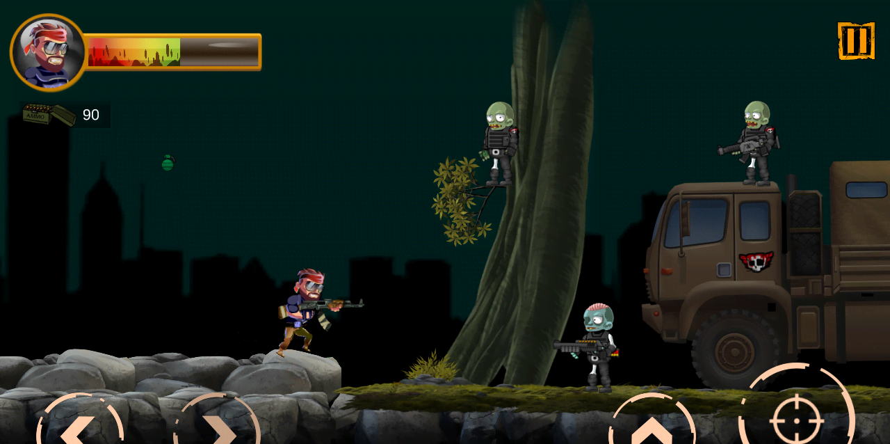 Metal Strike: Shooting Soldiers 2D gameplay screenshot 2