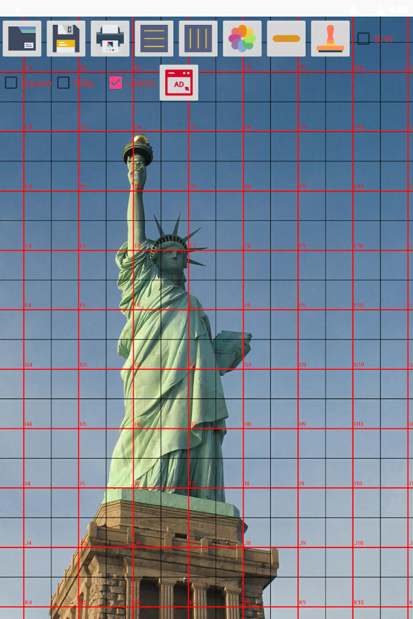 Drawing Grid Maker screenshot 1