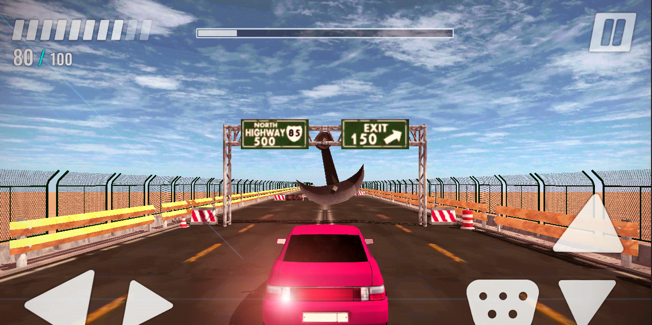 Auto Hooligans: Extreme Stunt Racing gameplay screenshot 4