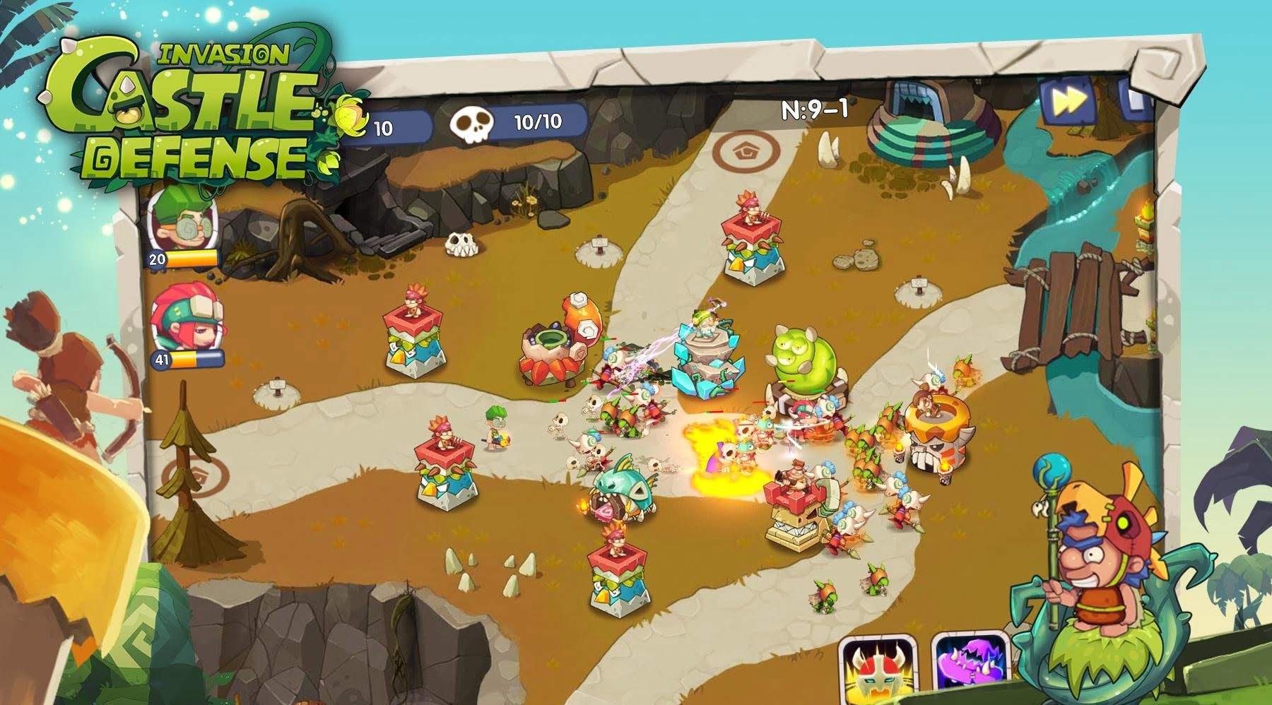 Castle Defense: Invasion screenshot 1