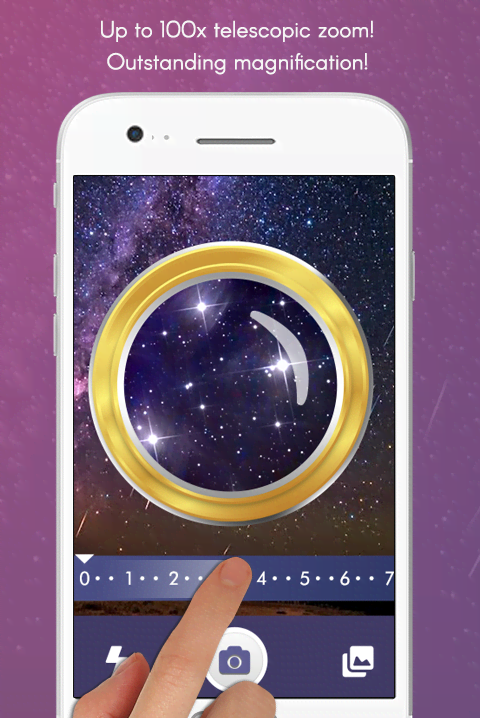 Magnifying Camera: Telescope Microscope Theme screenshot 1