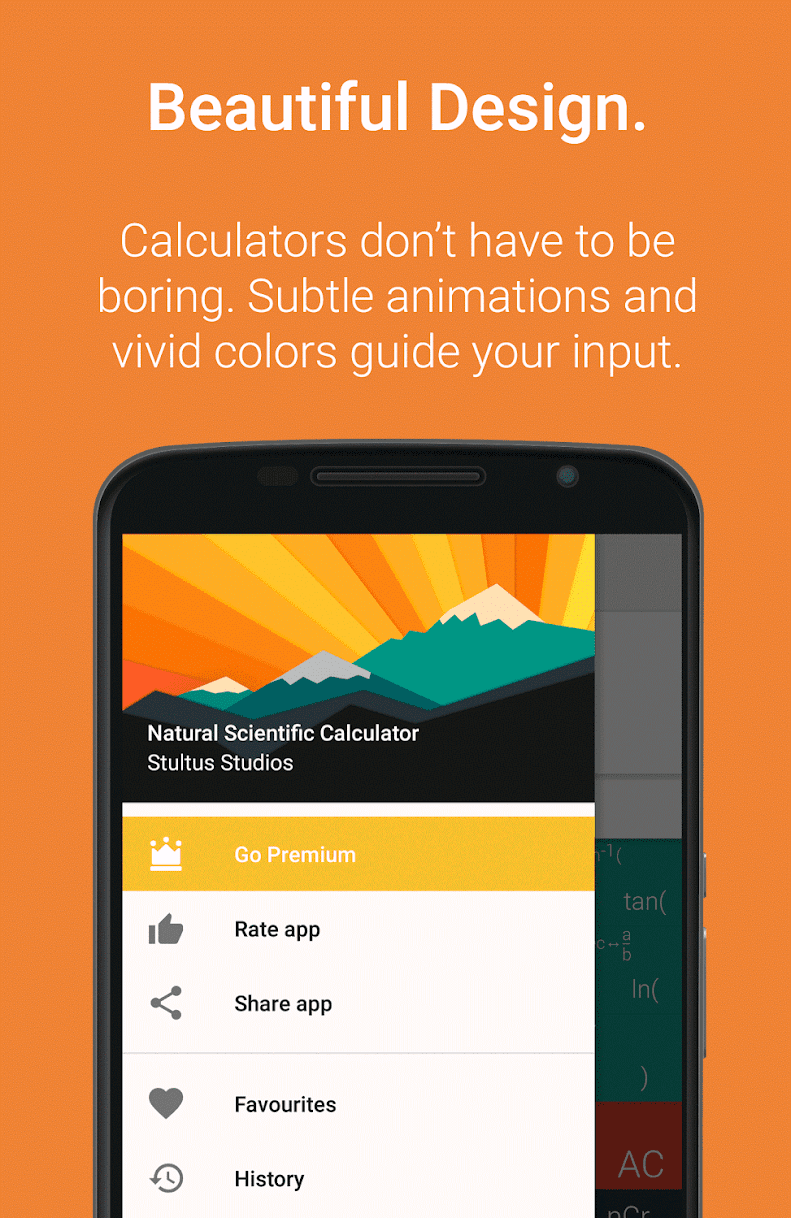 Natural Scientific Calculator screenshot 2
