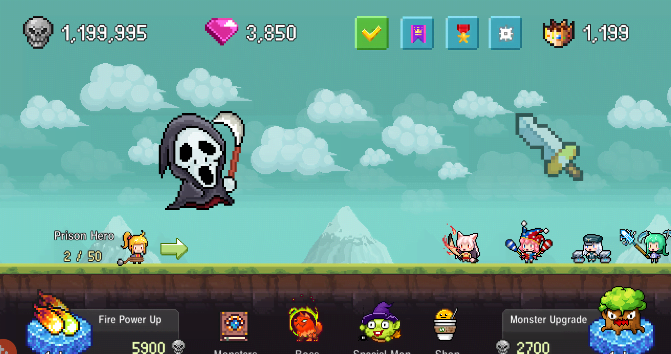 Angry Mon gameplay screenshot 2