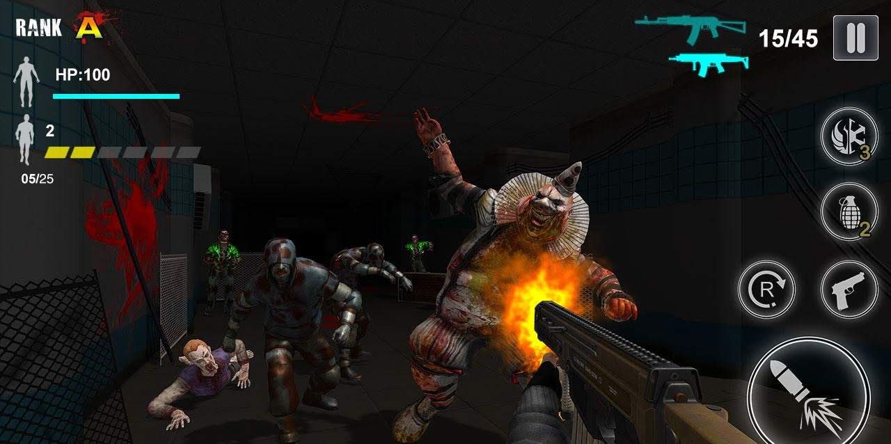Zombie Shooter - Survival Games gameplay screenshot 1