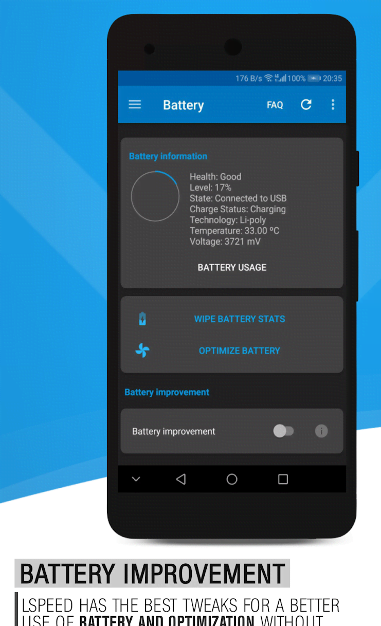 L Speed (Gaming~Battery saver~Performance) [ROOT] screenshot 1