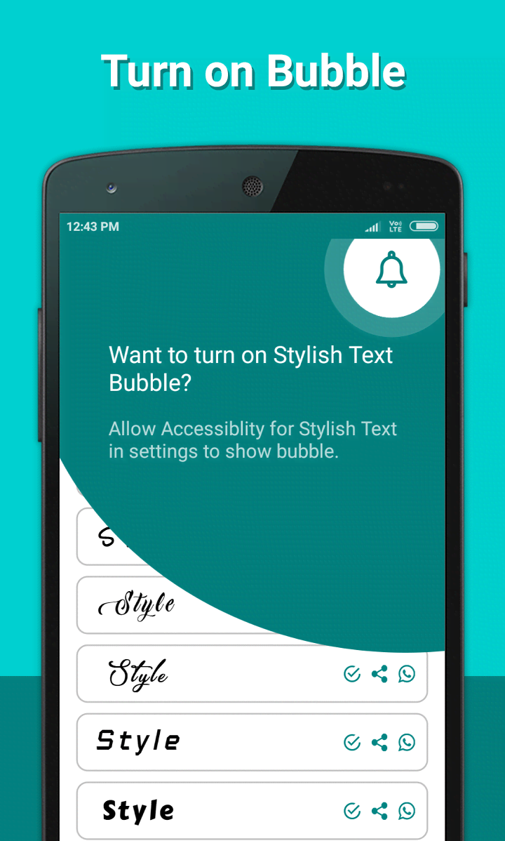 Stylish Text Maker - Fancy Text Generator screenshot 1