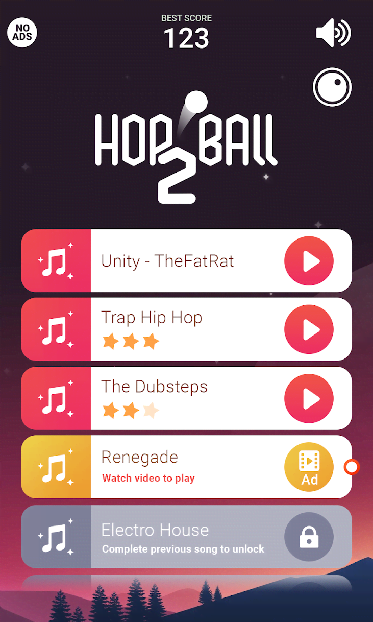Hop Ball 2 screenshot 1