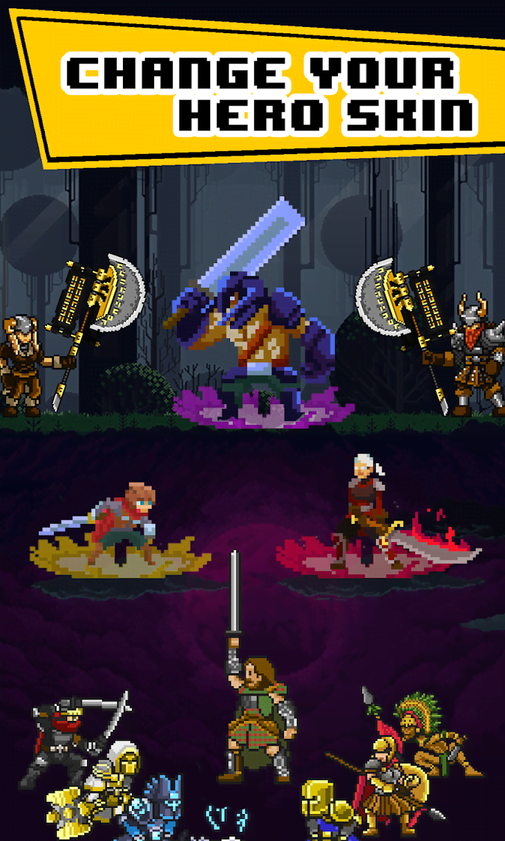 Berserk - Idle RPG & Action gameplay screenshot 4