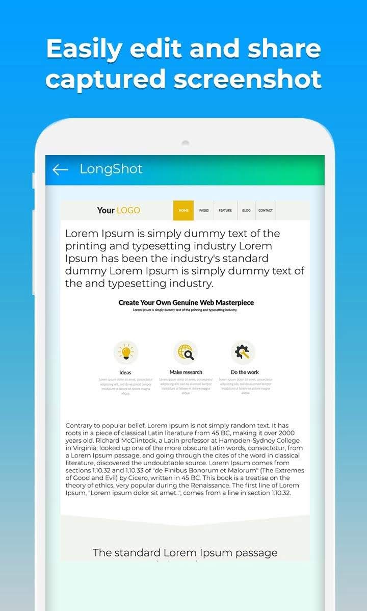 Full Screenshot Capture & Screenshot Editor screenshot 4