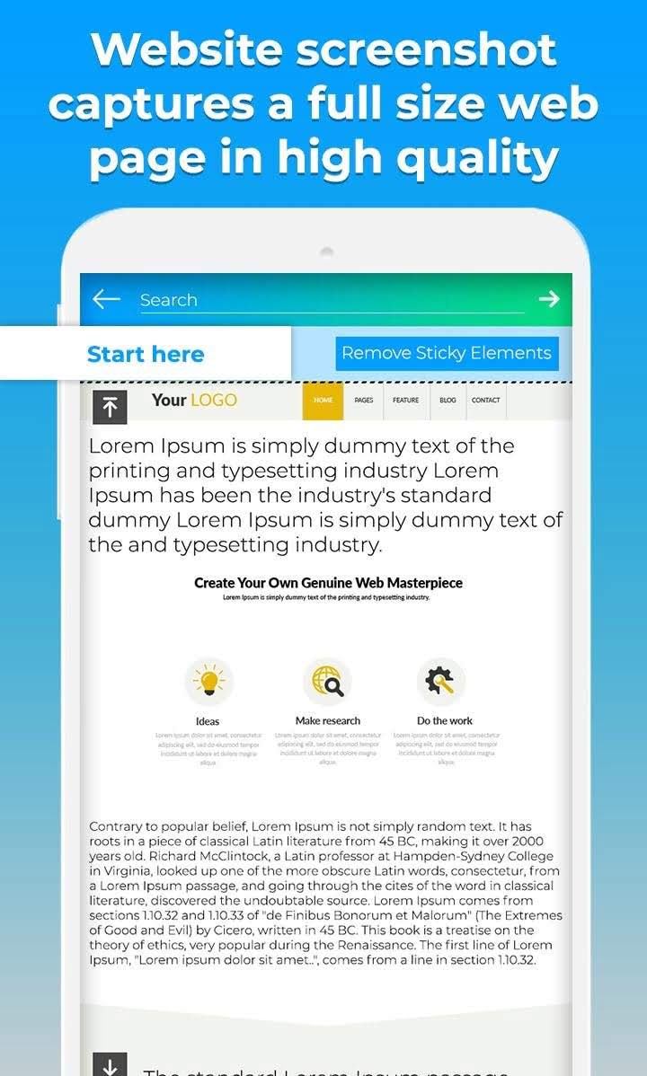 Full Screenshot Capture & Screenshot Editor screenshot 3