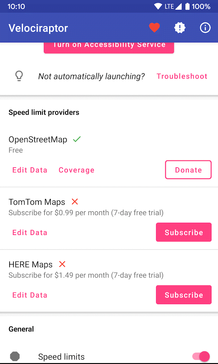 Velociraptor - Speed Limits & Speedometer screenshot 3