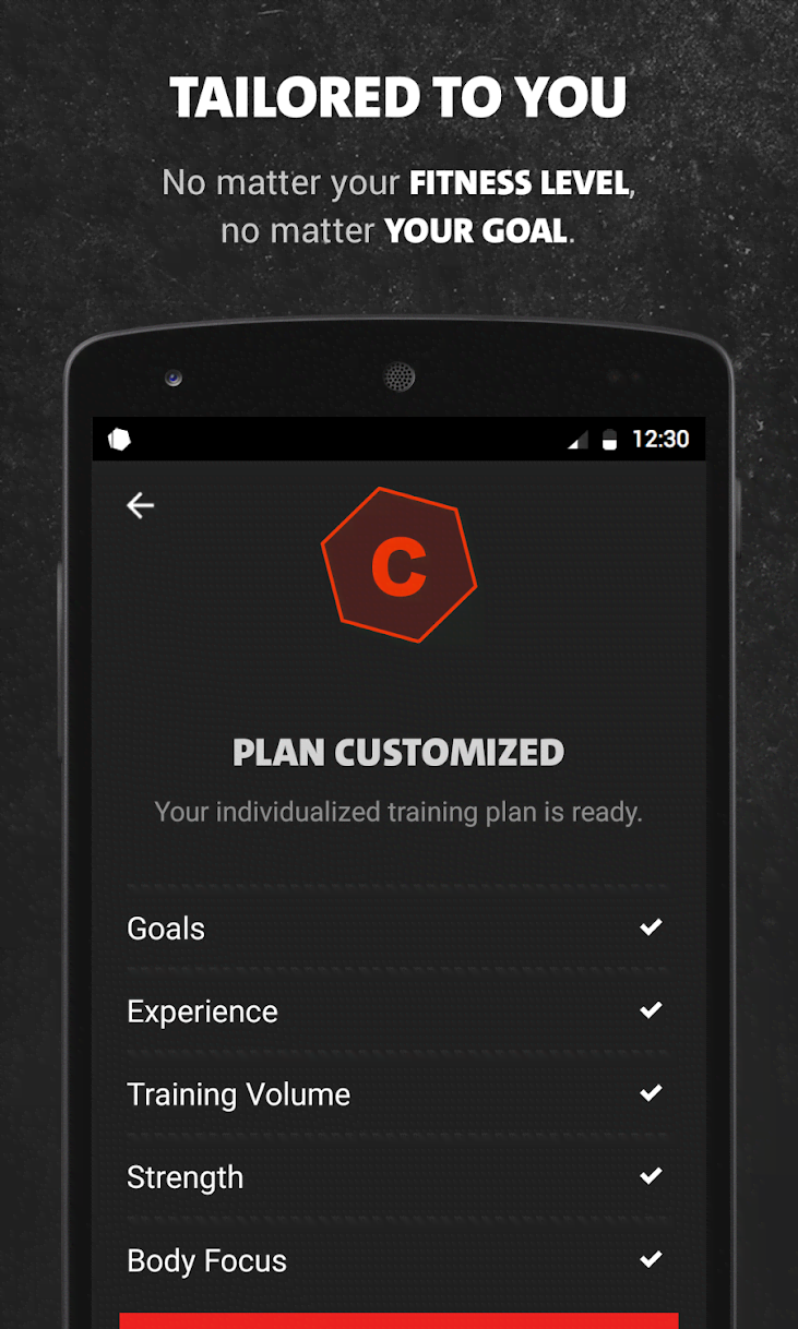 Freeletics Gym screenshot 4