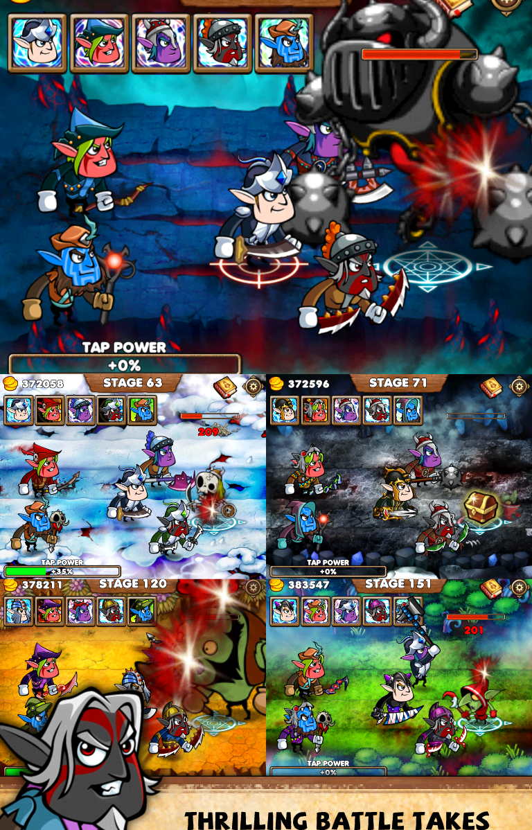 Hero's Fate : RPG Clicker screenshot 2