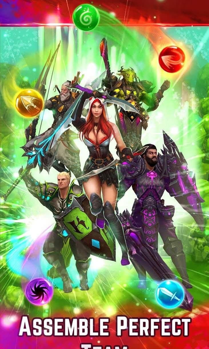 Spellblade: Match-3 Puzzle RPG Screenshot 2