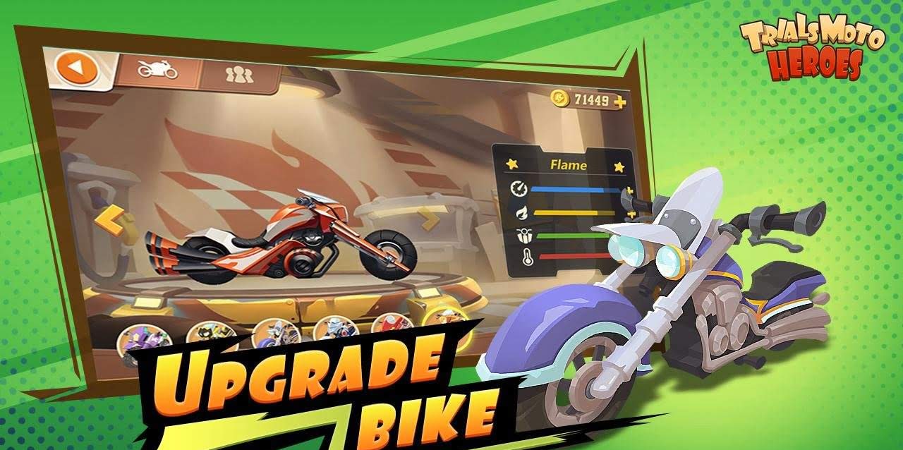Trials Moto Heroes gameplay screenshot 4
