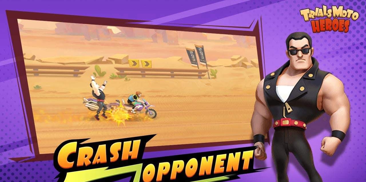 Trials Moto Heroes gameplay screenshot 2