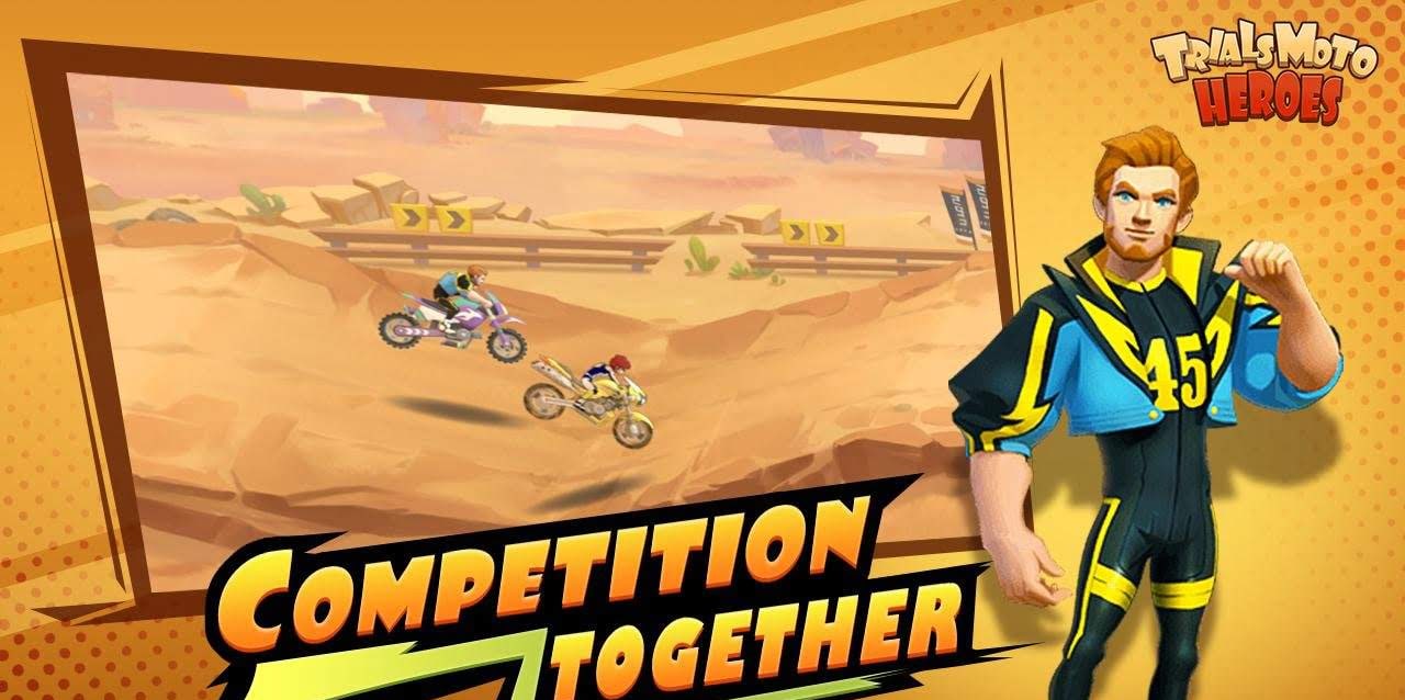 Trials Moto Heroes gameplay screenshot 1