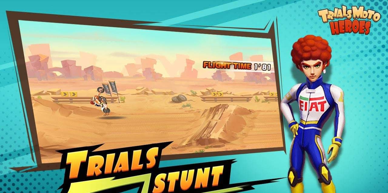 Trials Moto Heroes gameplay screenshot 3