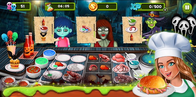 Restaurant Mania: Zombie Kitchen screenshot 4