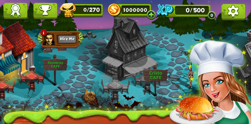 Restaurant Mania: Zombie Kitchen screenshot 1