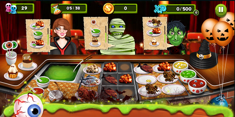 Restaurant Mania: Zombie Kitchen screenshot 3