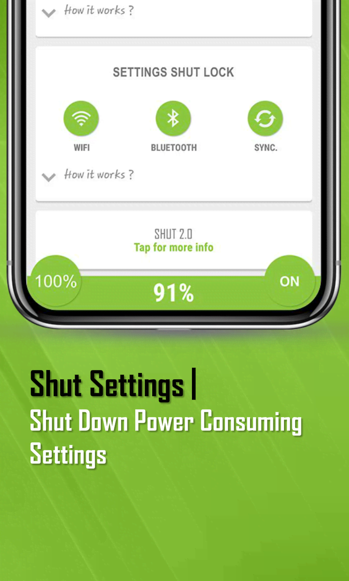 ShutApp - Real Battery Saver screenshot 3