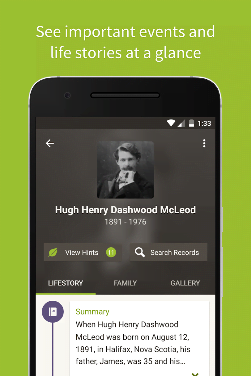 Ancestry screenshot 2