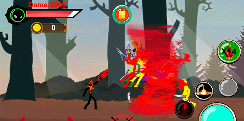 Stickman Slayer gameplay screenshot 2