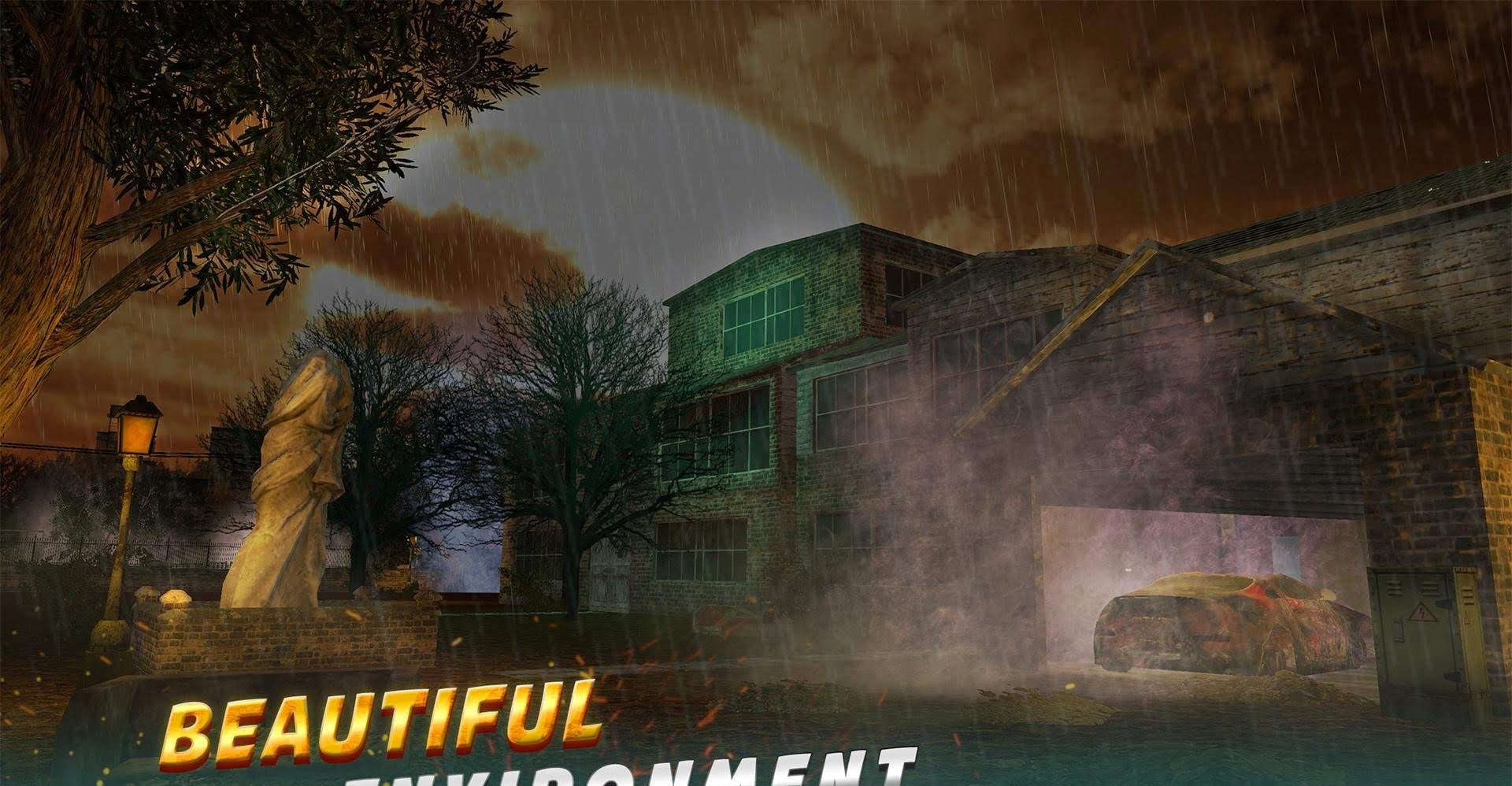 Zombie Butcher: Sniper Shooter Survival Game gameplay screenshot 2