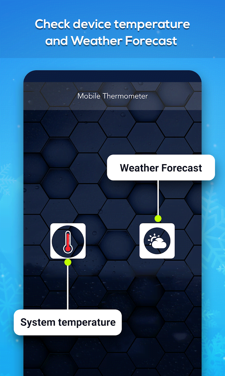 Mobile Thermometer: Mobile, Room & City Temperature screenshot 1