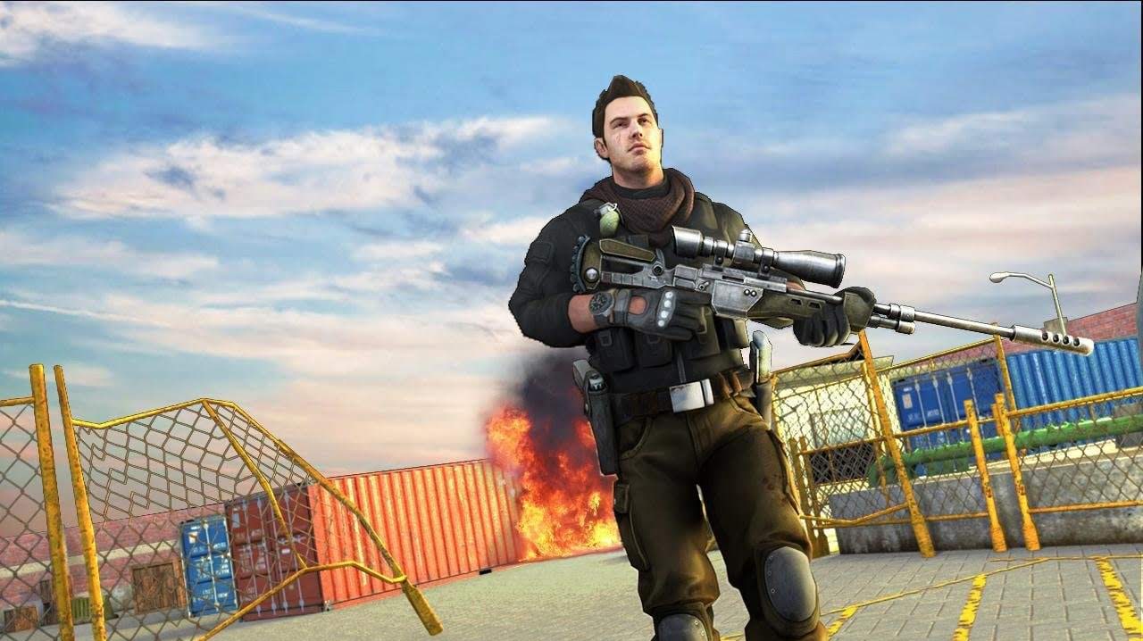 Frontline Combat Sniper Strike: Modern FPS Hunter screenshot 4