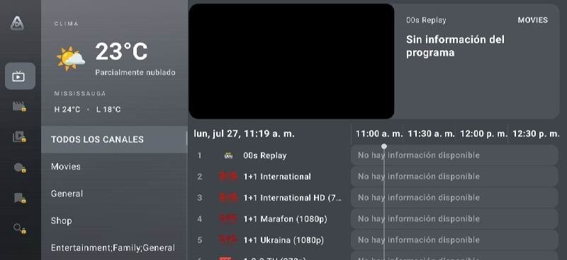 Trinity TV Player screenshot 1
